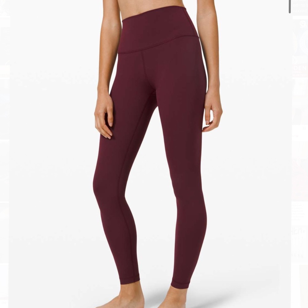 Lululemon Wunder Under high rise leggings